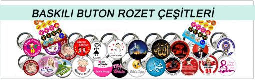 Baskılı rozet çeşitleri